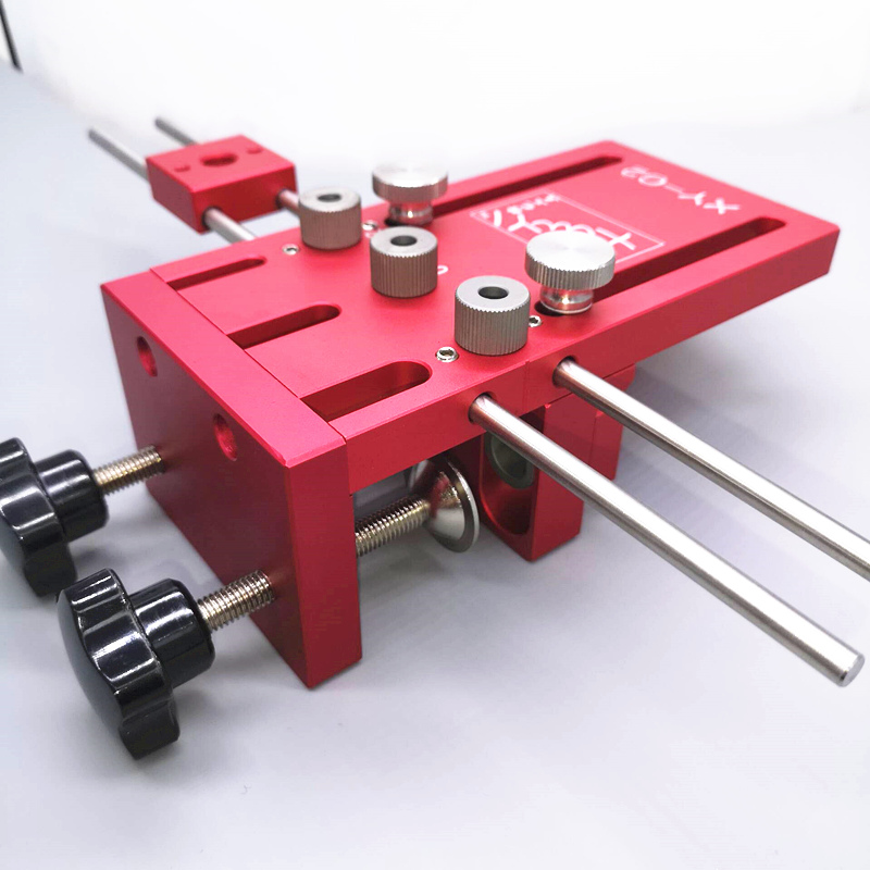 

Dowelling Jig for Furniture Fast Connecting Cam Fitting 3 In 1 Woodworking Drill Guide Kit Locator