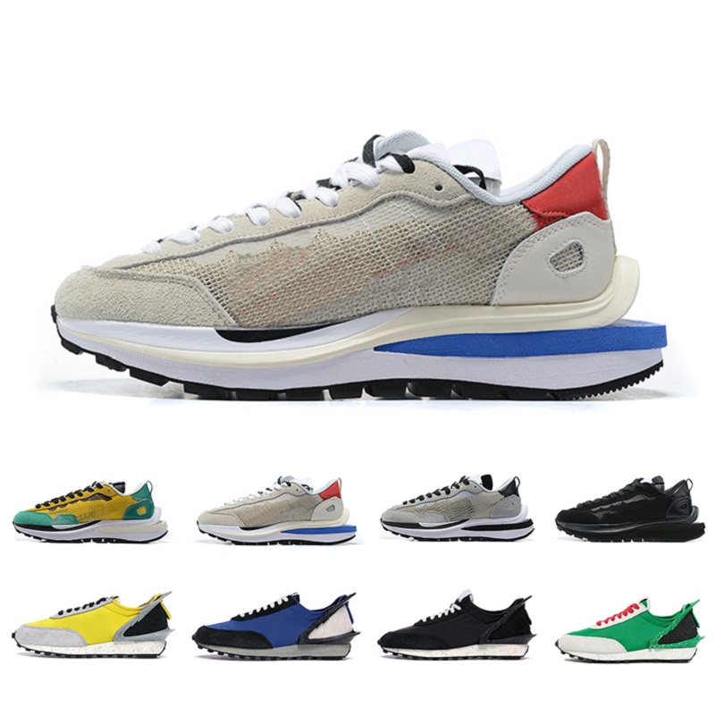 

Royal and Red waffle Mens Running Shoes LDV Waffle Undercover x Daybreak Bright Citron black red Women men Sports Trainers Sneakers, Color#2