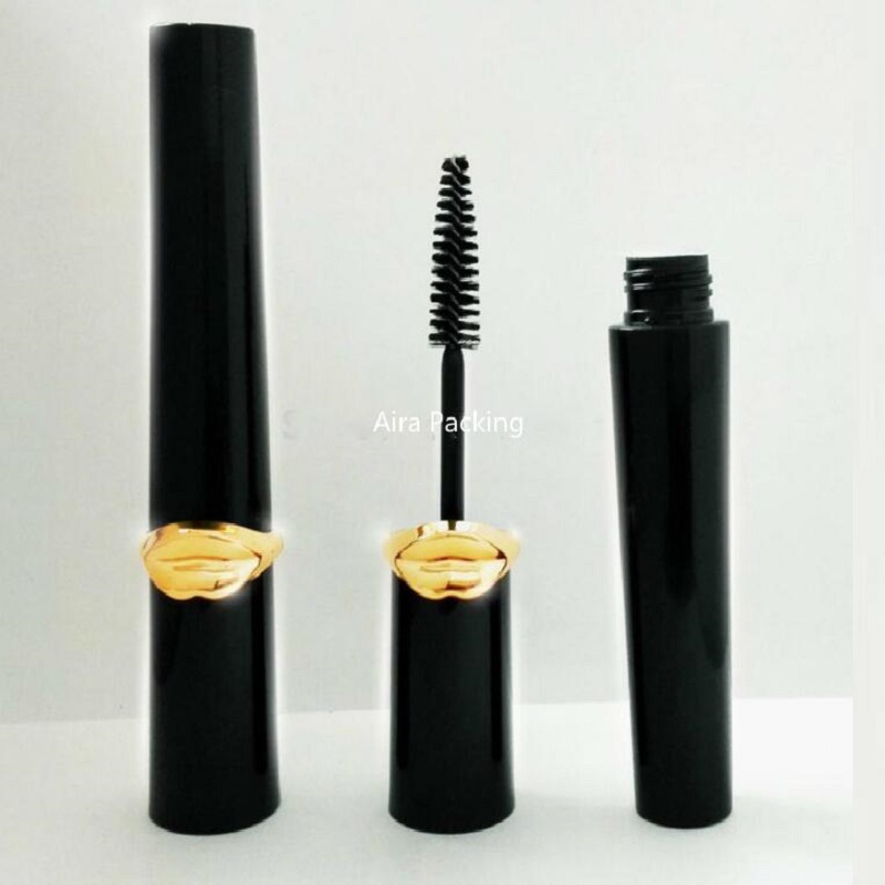 

50 pcs Empty Cosmetic Lip Gloss Packing Tube Plastic Mascara Container Professional Eyeliner Storage Bottle 12.1mm LipstickTube