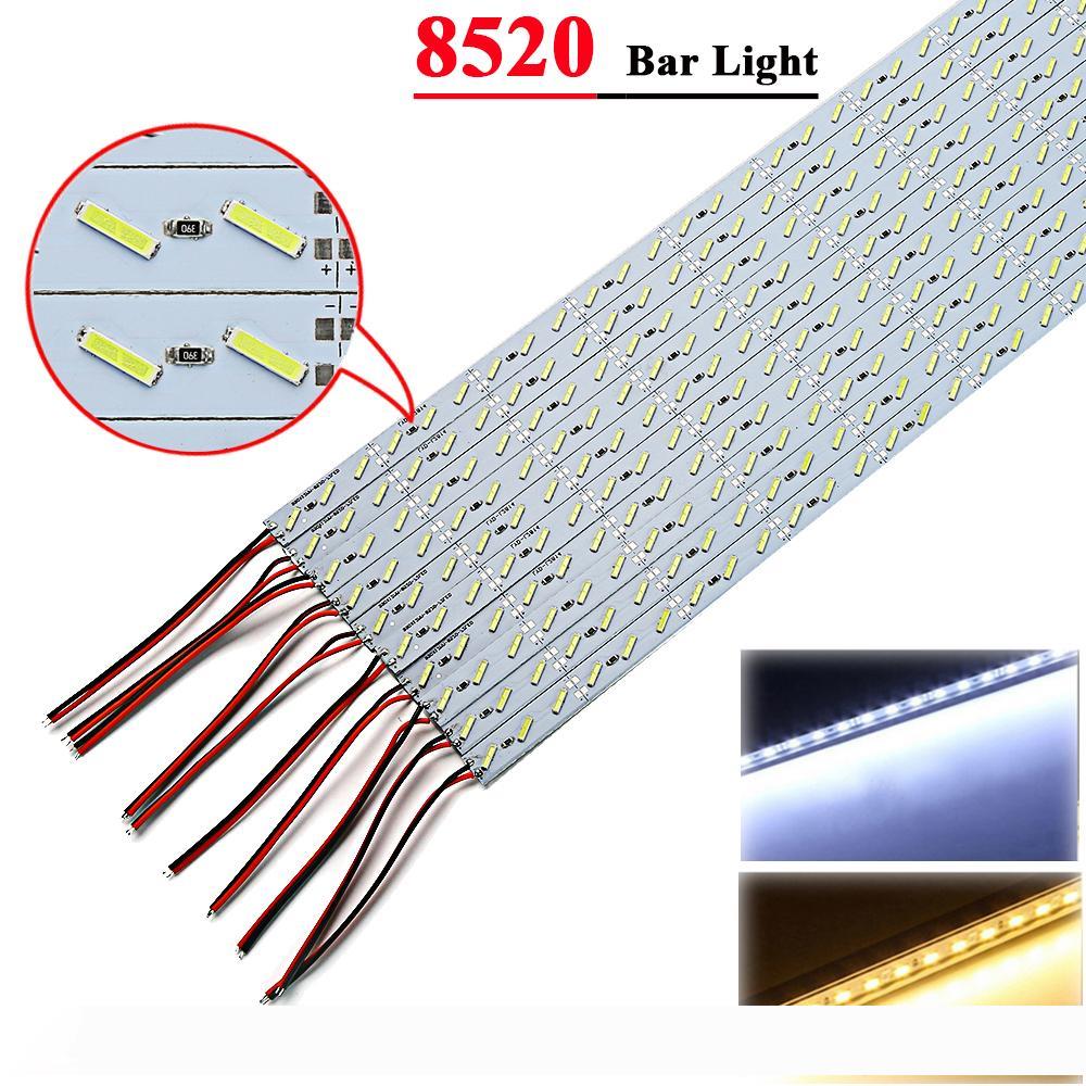 

edison2011 1m smd 8520 super bright hard rigid strip bar light dc12v 72 leds aluminum led strip light white color