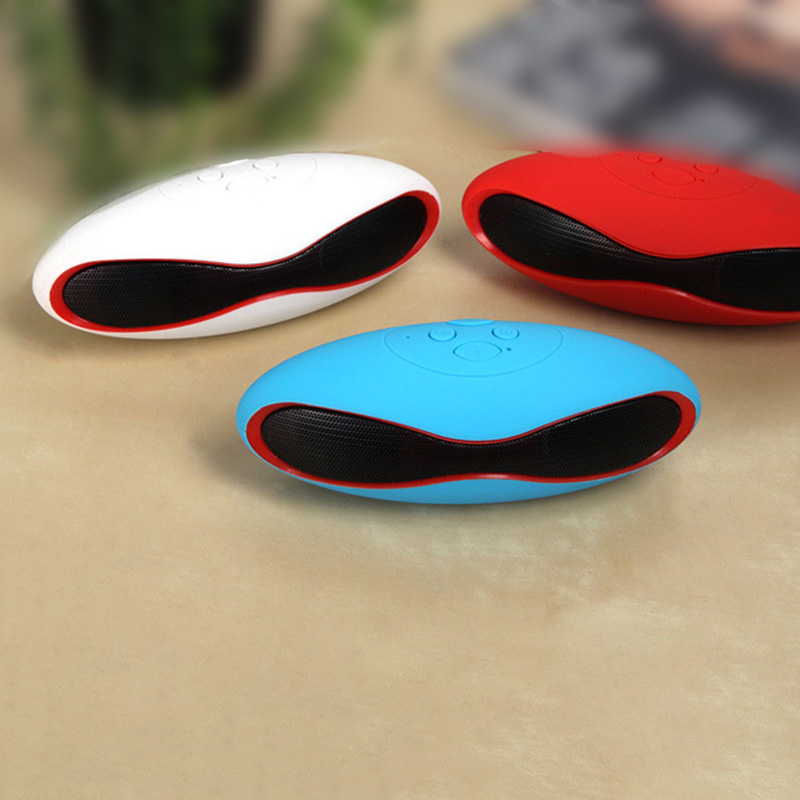 

Wireless Mini C6 Rugby Bluetooth Speaker Portable Sound Column Stereo Music Speaker Box Hands-Free TF Card Slot