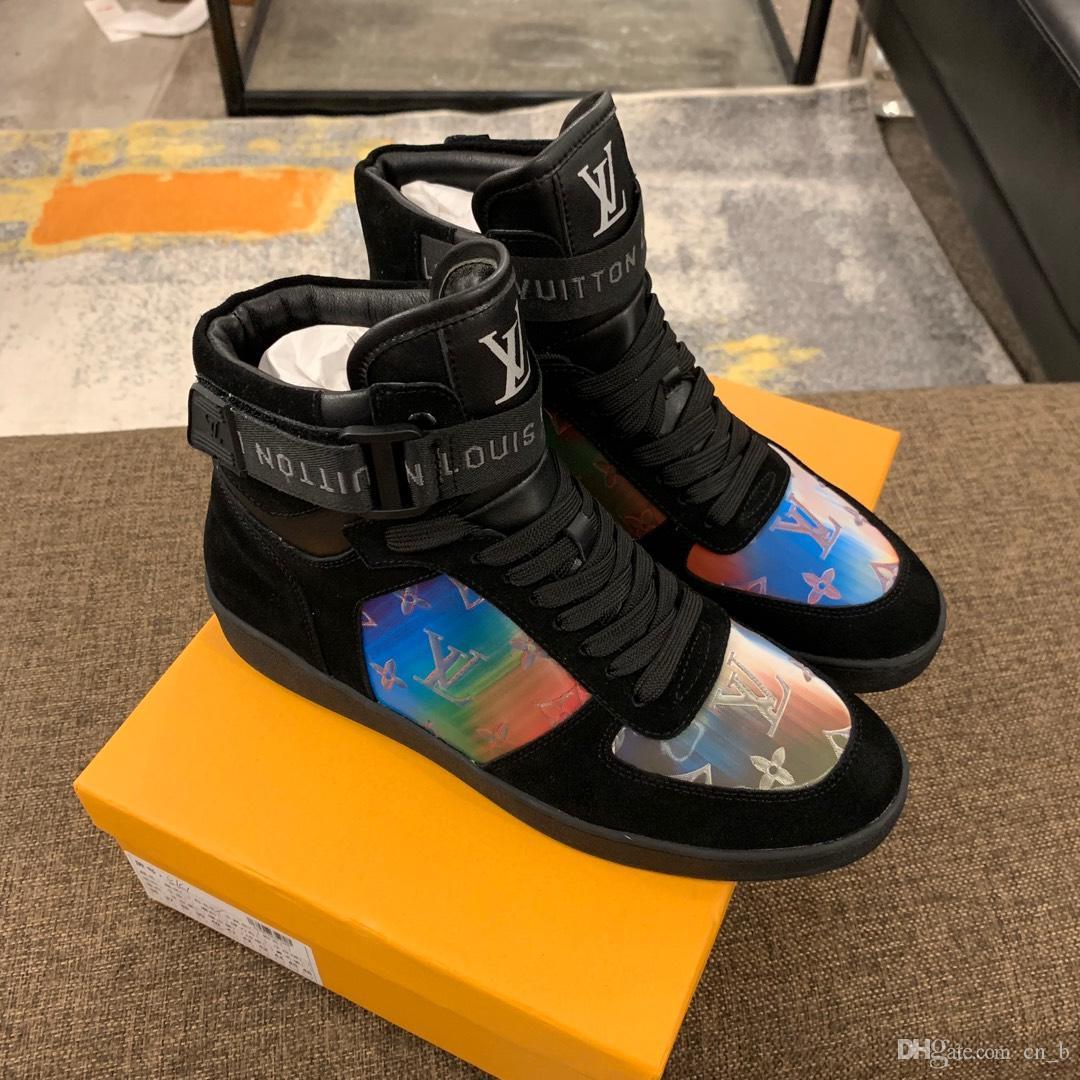 2021 2021 2019 Limited Edition Tide Brand Men ' ;S Leather Casual High