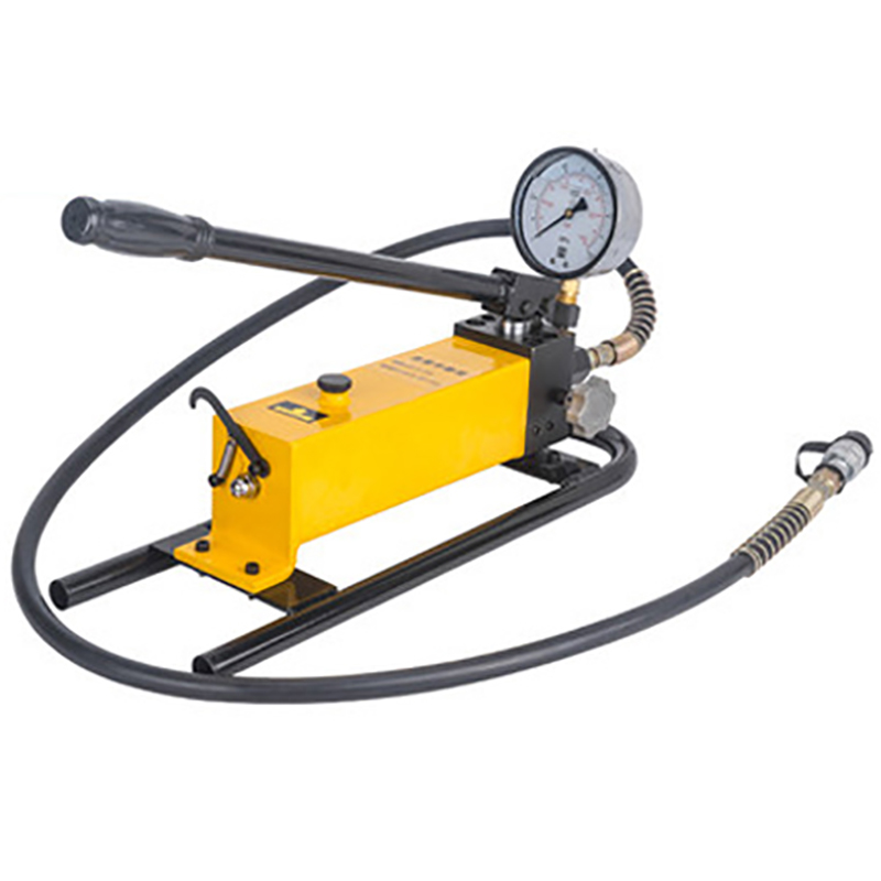 

CP-700D Manual Hydraulic Pump Hydraulic Pressure Gauge Pressure Pumping Station Press Oil Tools