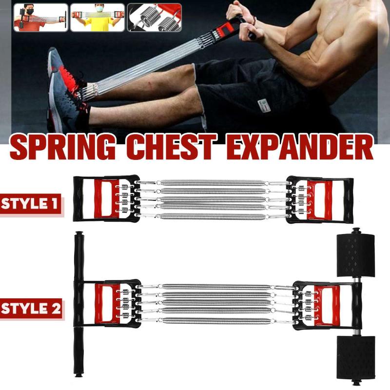 

Multi Function Springs Chest Expander Hand Gripper Fitness Training Muscle Exercise Pulling Gym Tension Resistance Bands Adults