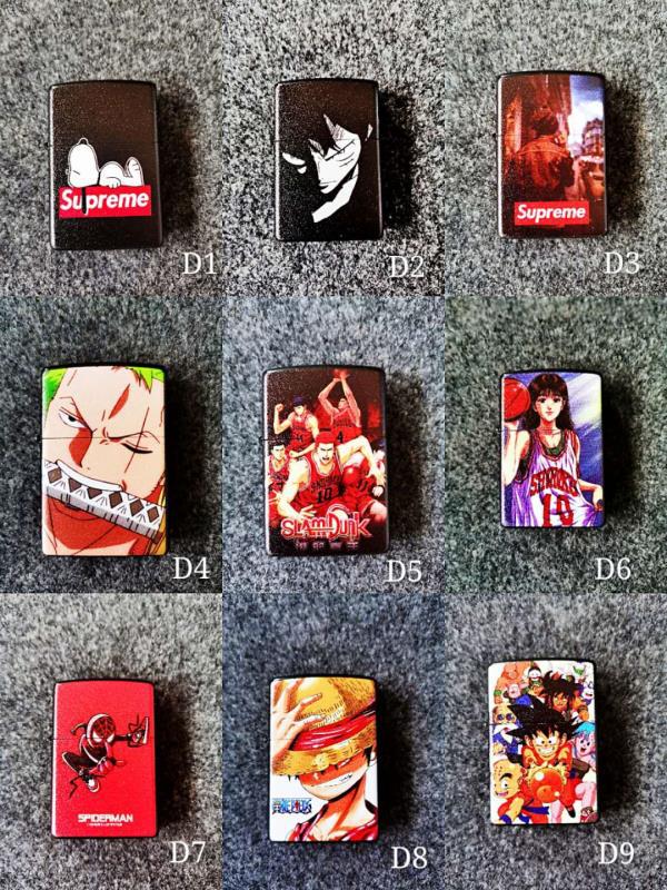 

Cartoon kerosene lighter advertisement to customize cartoon logo advertisement windproof lighter
