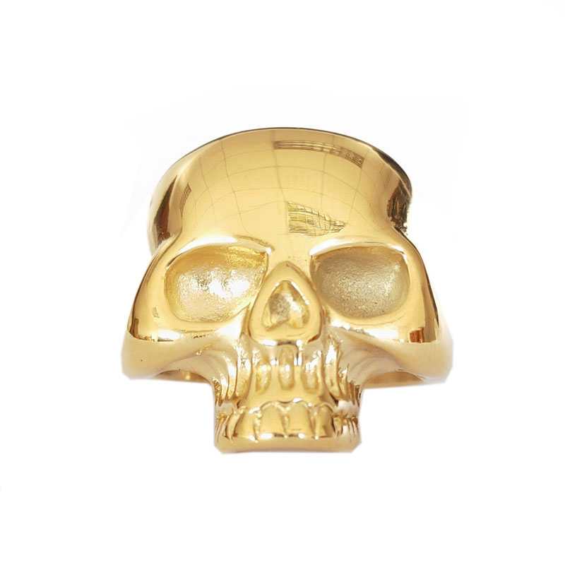 

Best Wholesale Websites China Hardware Fitting Supplier Fashion Zircon Skull Halloween Ring