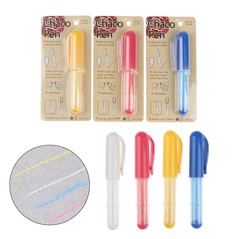 

Chalk Wheel Pen Cut-free Fabric Marker Pen Sewing Tailor's Chalk Pencils Garment Pencil Sewing For Tailor