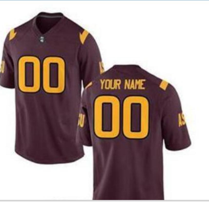 personalized college football jersey