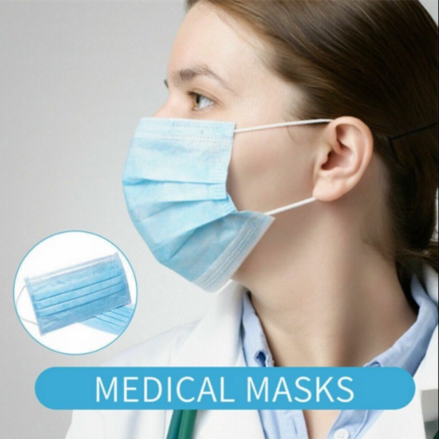 

manufacturer sales medical 3 ply disposable face mask