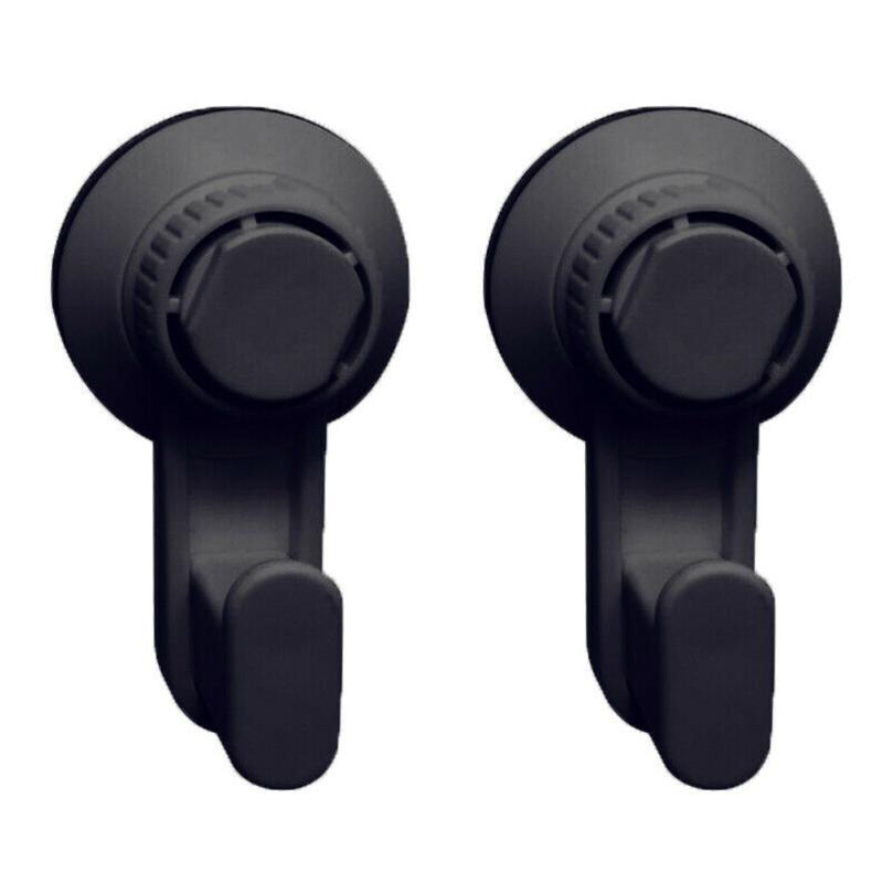 

2pcs Wall Waterproof Powerful Suction Cup Hooks Heavy Load Hanging Tool Bathroom Holder Vacuum Strong Towel Kitchen Reusable