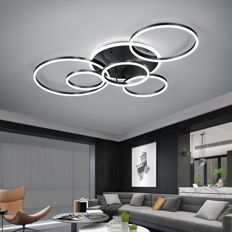 

Modern Led Chandelier Lighting for Living room Bedroom Indoor Lamp Remote control lustre chandelier lamp AC90v-260v lampadario