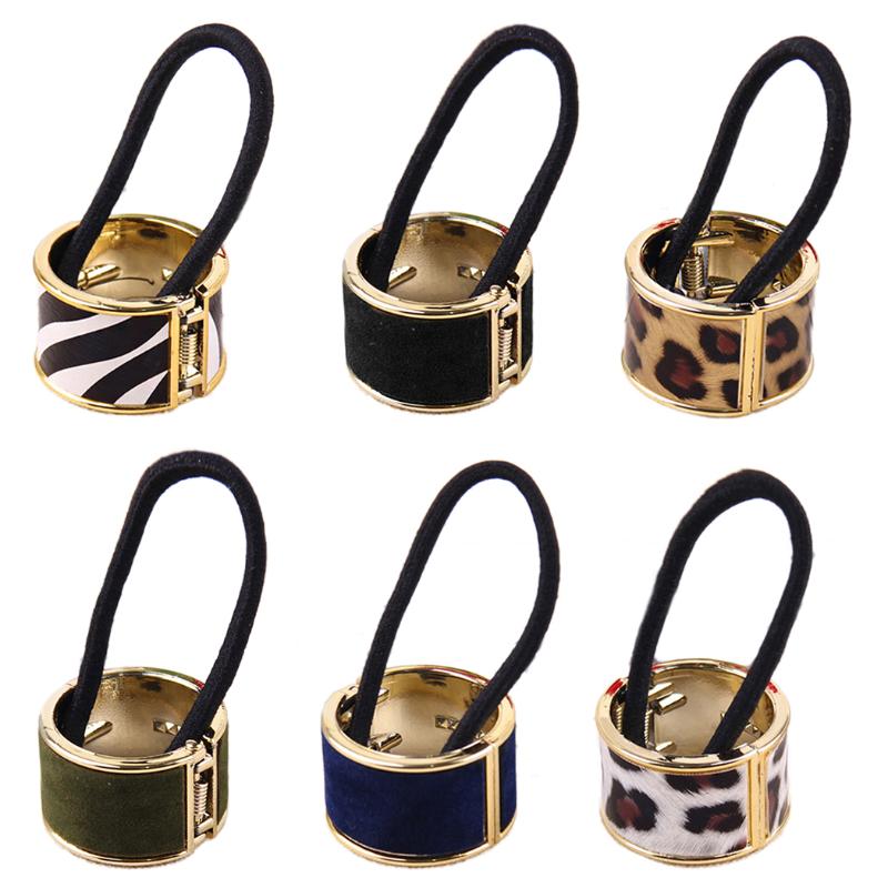 

6pcs Hair Tie Hoop Fashion Scrunchies Elastic Hair Band Rope Ponytail Holder Hairbands Accessories for Wome