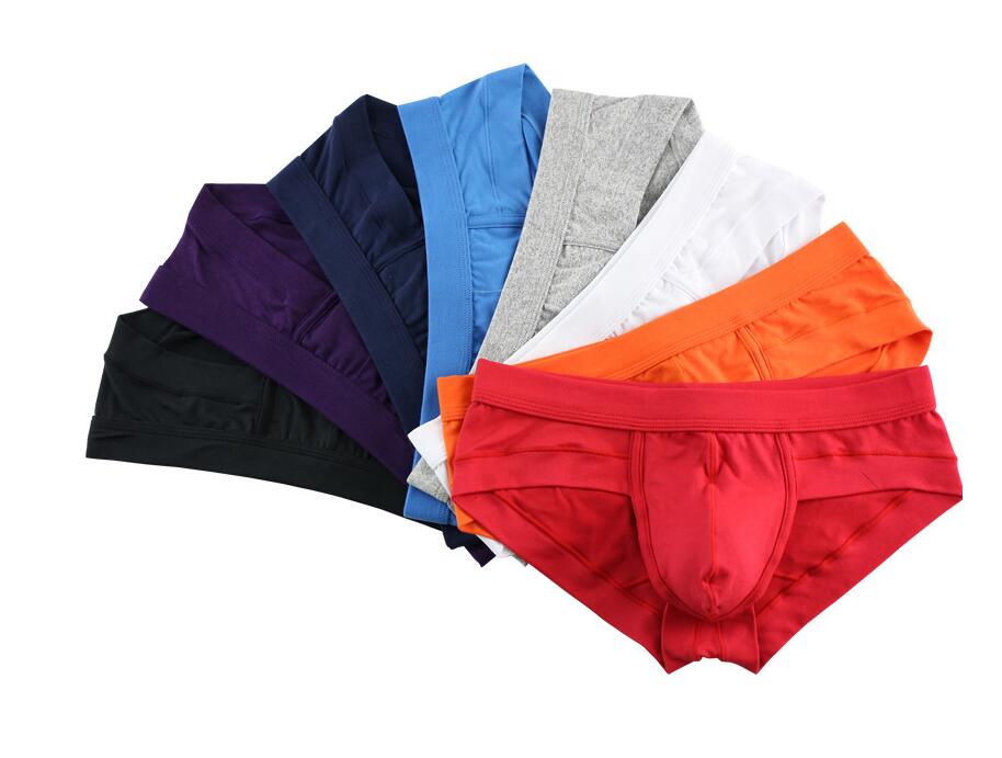 

55PCS Men's Modal Briefs Gay Modal Sexy Mens Underwear Briefs Men's Briefs Slip Hombre Underwear Men Underpants Man Panties Slips, Gray
