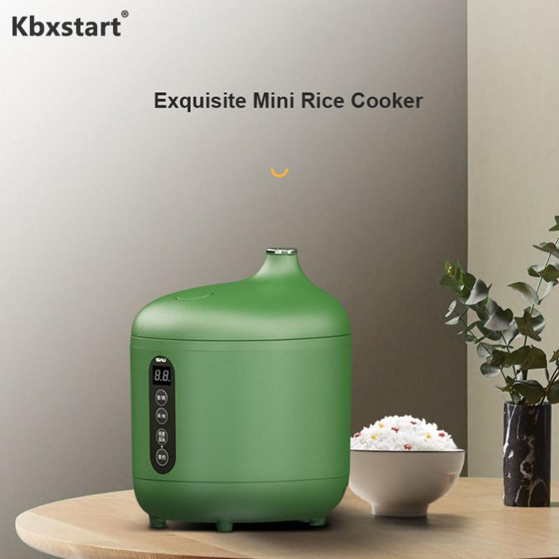 

220V Electric Rice Cooker Small Multifunctional Intelligent Stew Pan Suitable for 1-2 People Supports Appointment Timing 0.8L