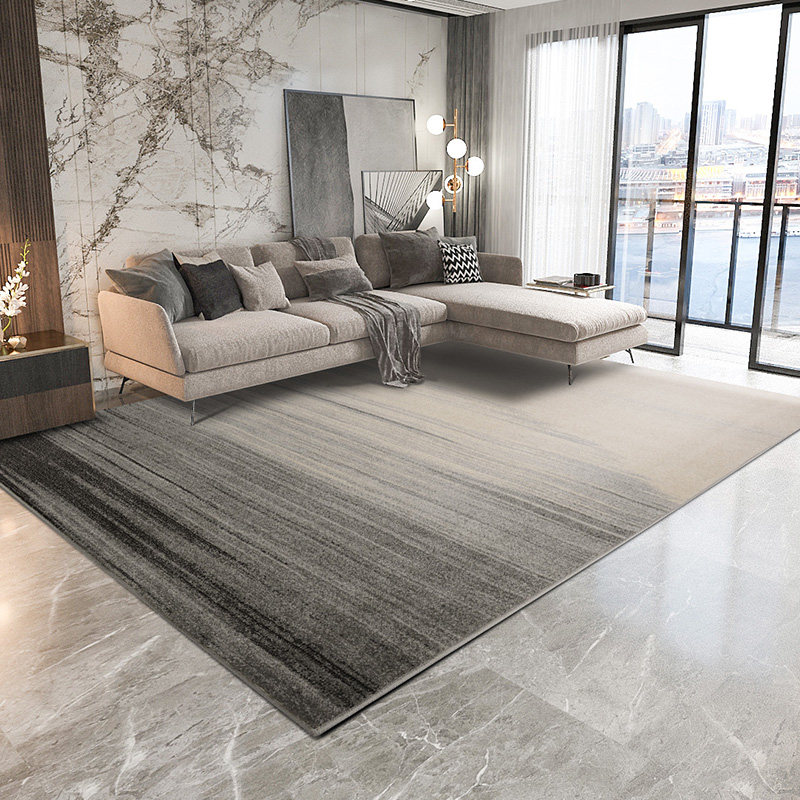 

Modern Grey Living Room Carpet Bedroom Thick Nordic Carpet Sofa Coffee Table Floor Mat Study Floor Mat and Tatami Door Mats