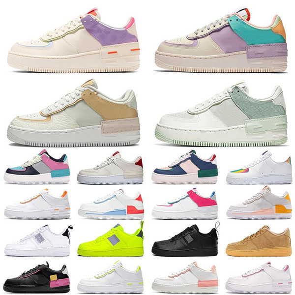

2020 New women platform shadow Running shoes Utility classic triple white Pistachio Frost Tropical Twist Pale Ivory mens trainer sports snea, Bronze