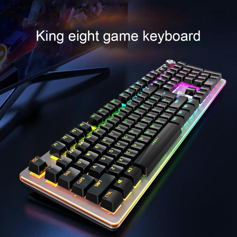 

Mechanical Keyboard USB G900 Wired Backlight Blue Shaft Gaming Mechanical Keyboard for Computers Laptops Durable Keyboards