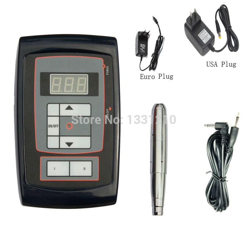 

Kit Completo De Dermógrafo Micropigmentação Agulha Swiss Motor Permanent Makeup Eyebrow Lips Tattoo Machine Rotary Kit