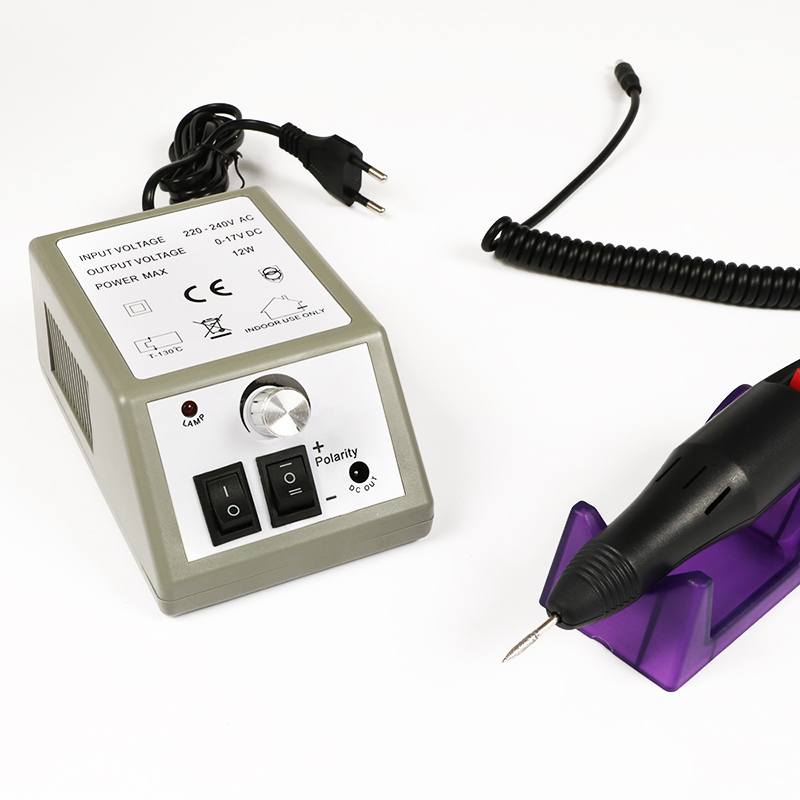 

Hot Professional Electric Acrylic Nail Drill File Machine Kit Bits Manicure EU US Plug CNT 66