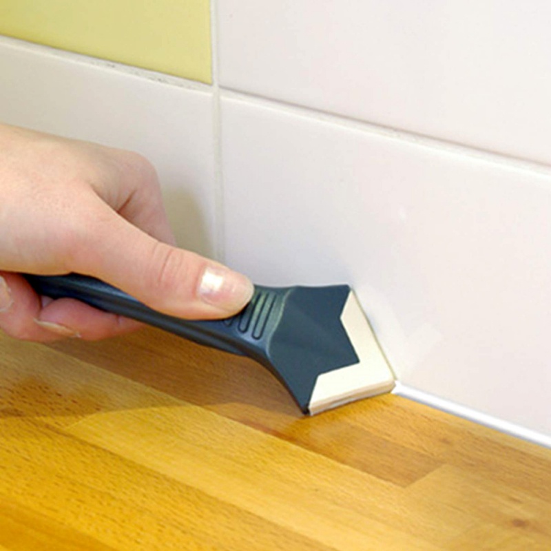 

6pcs/Set Silicone Sealant Spreader Spatula Scraper Cement Caulk Removal Tool Practical Floor Cleaner Tile Cleaner