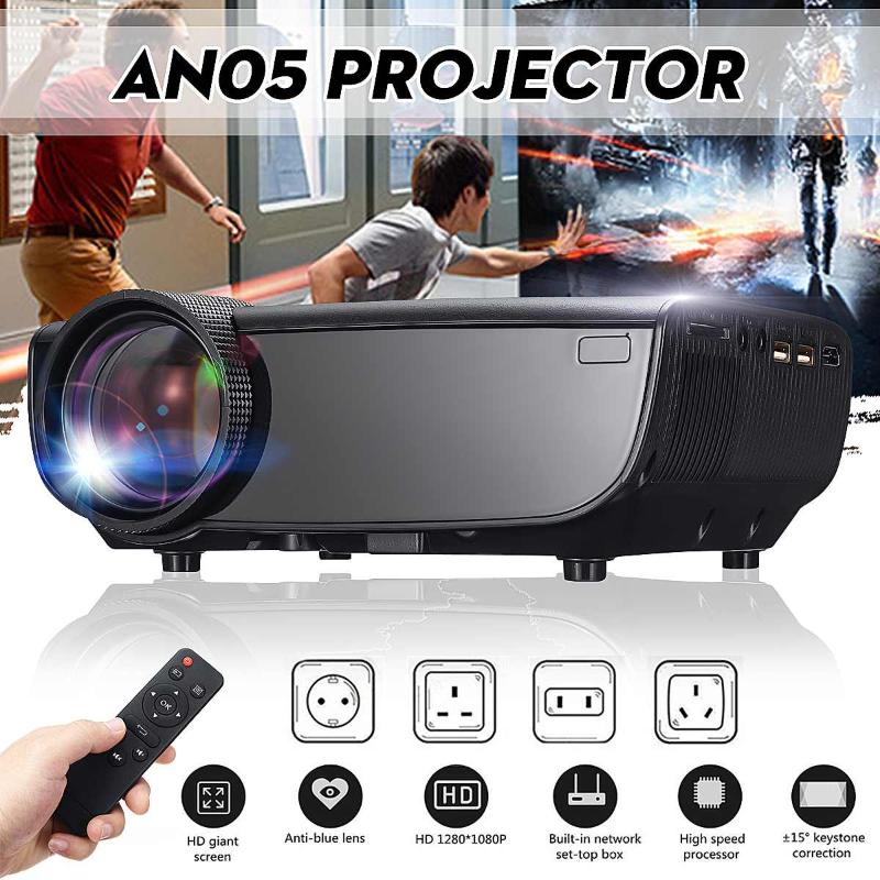 

Smart Portable Mini LED 3D TV Projector Support Full HD 1080p Video Home Theater Beamer Proyector