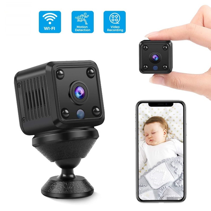 

6 Piece Set Mini WIFI Camera Digital 3.7V 5 Million Pixel Smart Infrared Security Camera Wifi Home Cameras DV