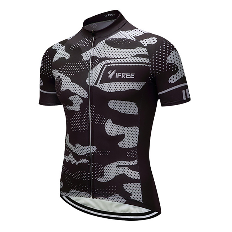 

Tight Ftting Bicycle Jersey Short Sleeve Summer Quick Dry Short Sleeve Cycling Jersey Jersy Summer Clothes for Men MTB, Heihui