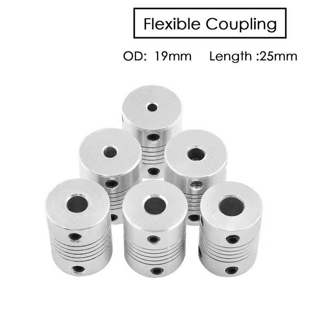 5mm to 8mm Reprap 5x8mm Motor Shaft Coupler ideal for 3D printer shafts CNC
