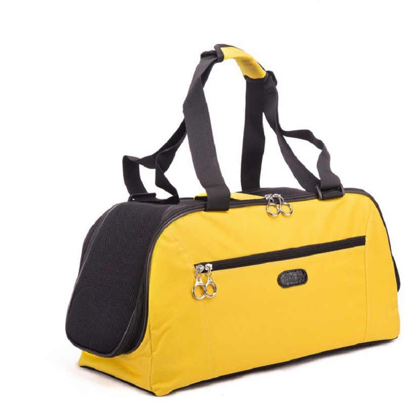 

Pet Dog Cat Carrier Bag Size S/L For Within 5KG Cat Or Small Puppy Dog Portable Travel Carrier Tote Bag Handbag Crates Kennel