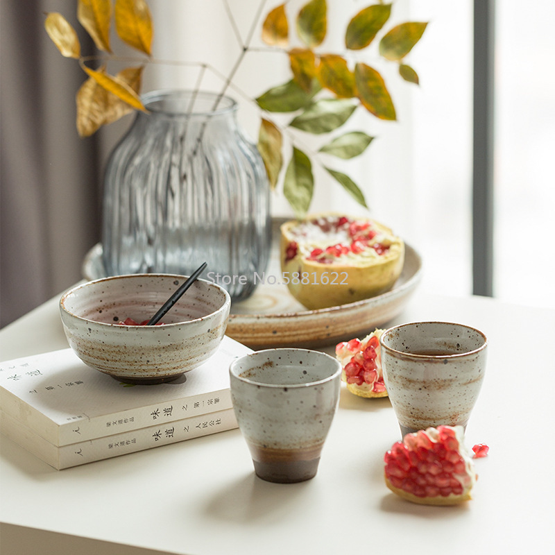 

Chinese Style Hand-made Water cup Household Ceramic Retro Cup Single Small Water Drinkware