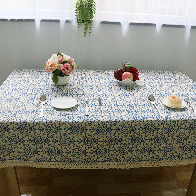

Linen Cotton Tablecloth lace Tablecloths Modern Nordic Style christmas table cloth Home Decorative restaurant Table cover