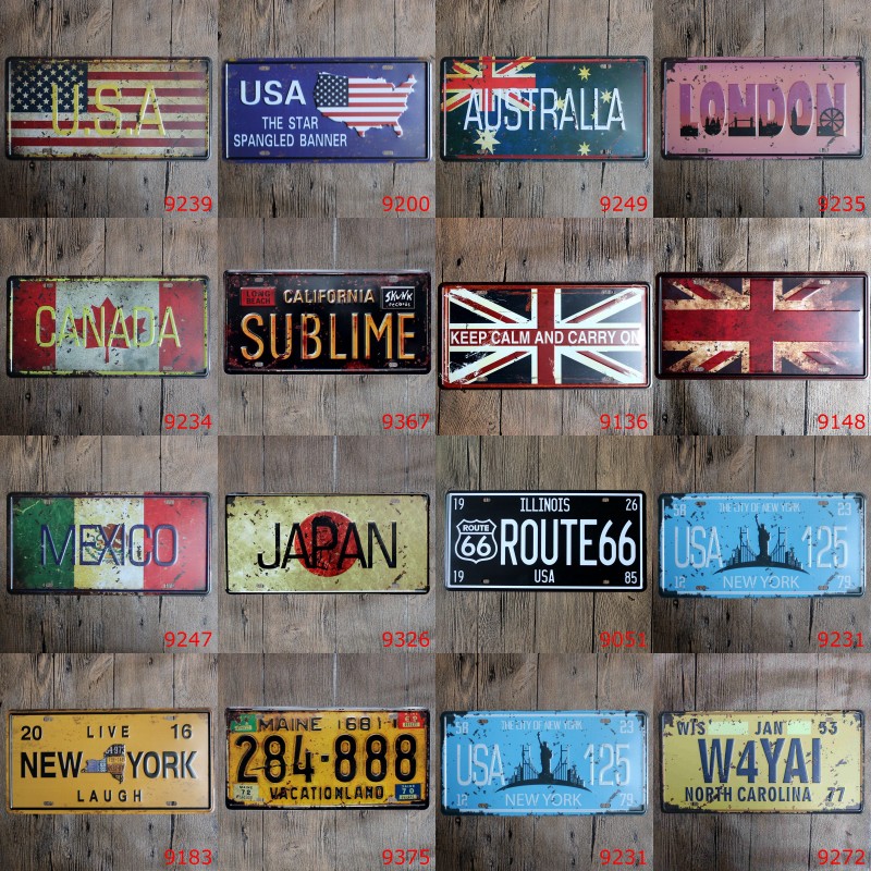 License Plate Wall Art Online Shopping Buy License Plate Wall Art At Dhgate Com,Sunmica Door Design Catalogue