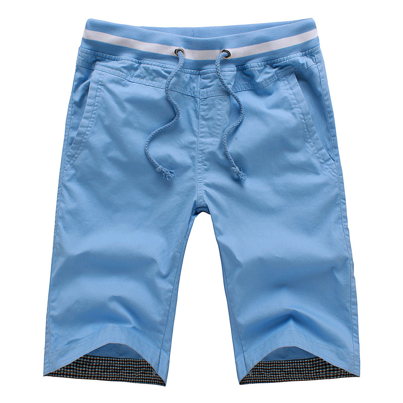 

Cotton Shorts Men's Breathable Sports Shorts Loose Casual Men's Breathable Beach Surfings Men Asian Size 5XL, Beige