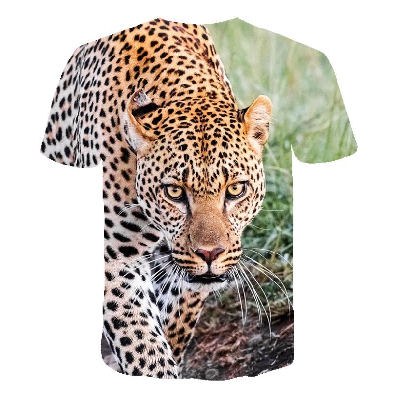 

3D Cheetah Shirt Animals Clothing Leopard Animal T-shirt 3d Print T Shirt Men Women Clothes Oversize Hip Hop Fashion Summer Tee, Tha028138