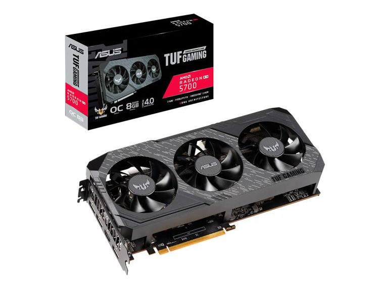 

ASUS TUF3-RX5700-O8G-GAMING OC 1565-1725MHz e-sports agent series game professional graphics card 8G