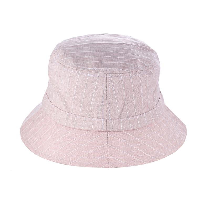 

LNPBD Womens Sunhat Bucket Packable Chambray Cotton Hats, Pink