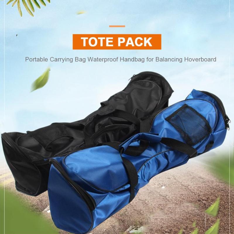 

6.5 Inch Electric Scooters Carry Bag Oxford Portable Size Backpack Hoverboard Bag Sport Handbags For Self Balancing Car, Blue color