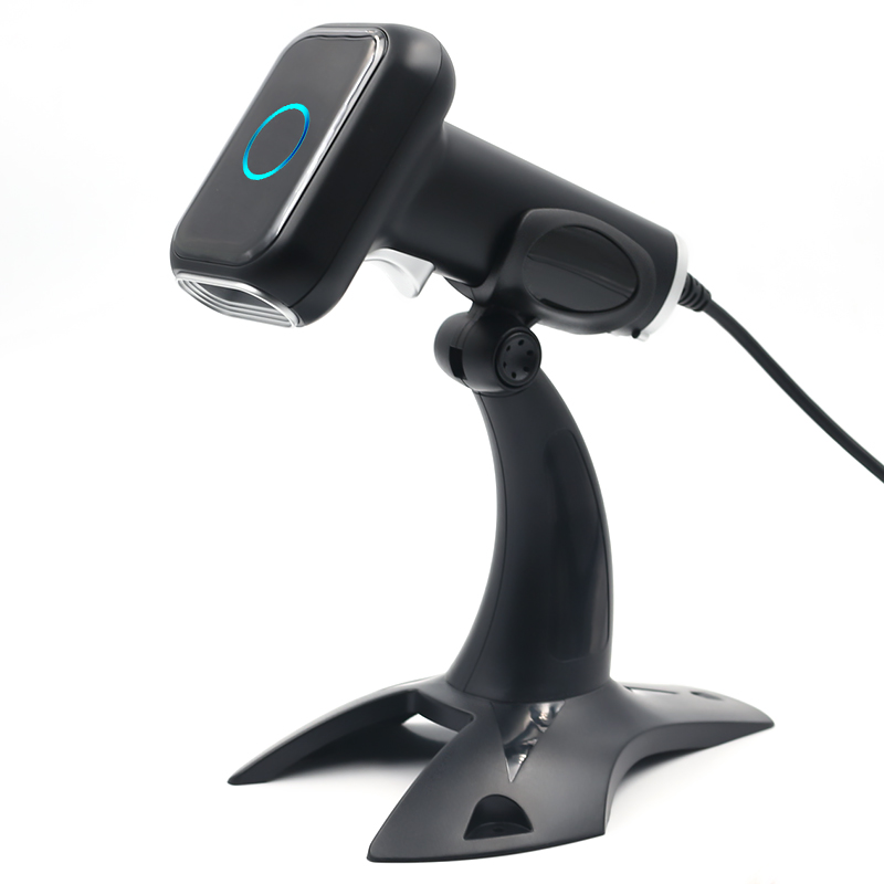 

High Speed 2D&1D BARCODE SCANNER QR code scanner Self-induction with stand