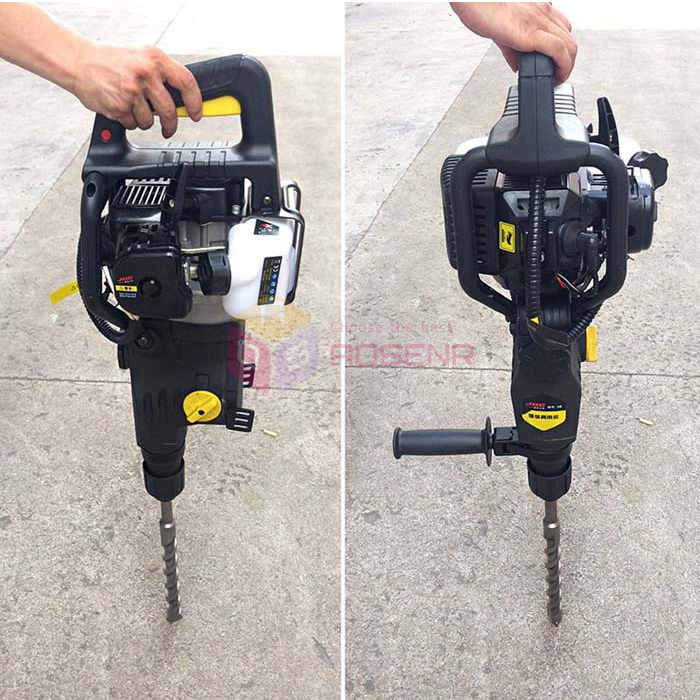 

Impact Dual Use Multi Gasoline Powered Hammer Pick Petrol Breaker Dual-purpose Drilling Tool Bit