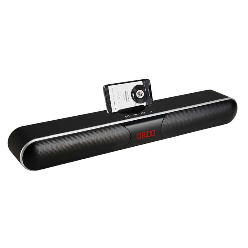 

Bluetooth Wireless TV Soundbar Speaker Sound Bar Home Theater Subwoofer Lossless Audio Sound Long standby Support AUX TF USB