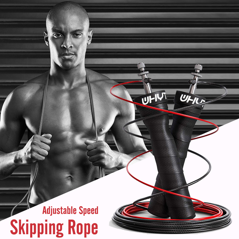 

Weight Skip Rope For Men Adjustable Speed Skipping Rope Workout Jump Nonslip Handle Skipping Ropes Gym For Jumping Training