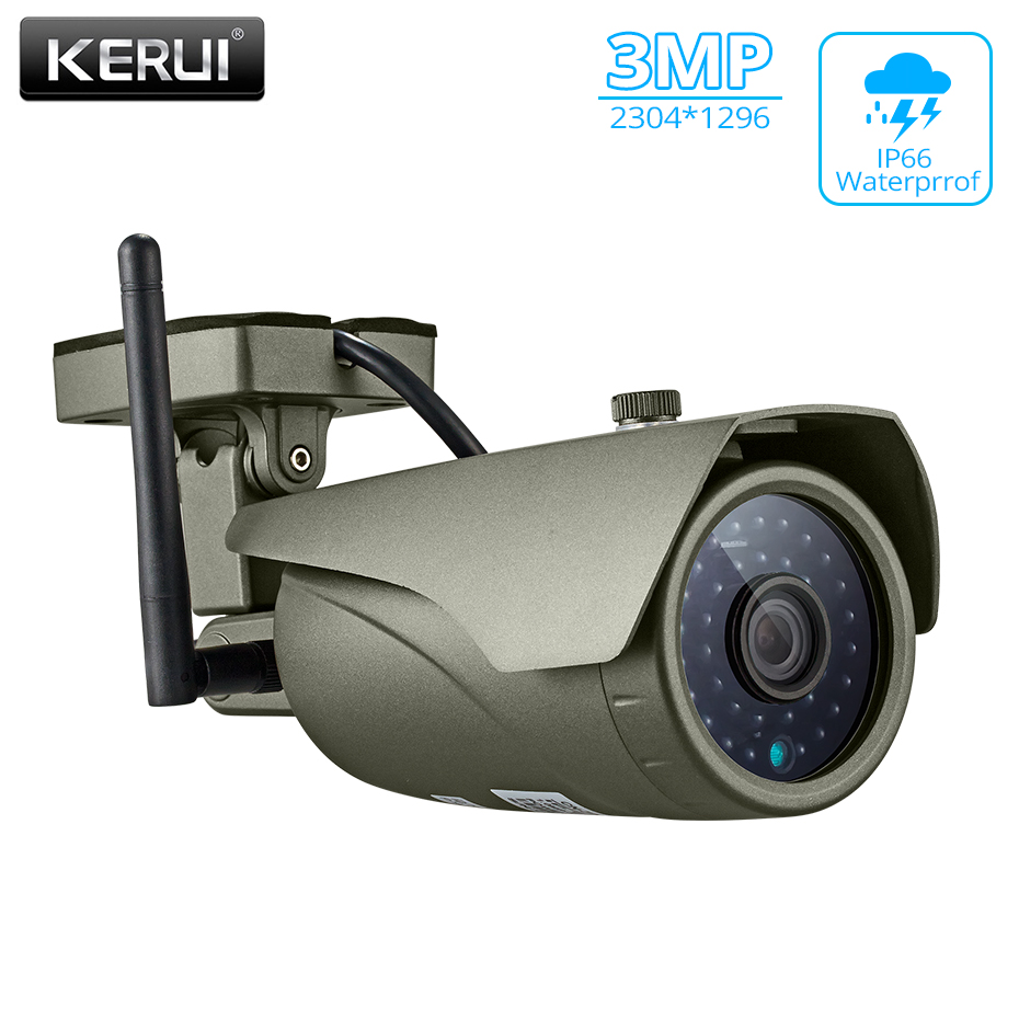 

265 Home Security Wireless 3MP WIFI IP Camera P2P Waterproof Outdoor Full HD CCTV Onvif Surveillance Camera