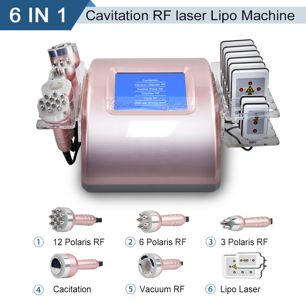 

Professional ultrasonic cavitation fat reduction machine radio frequency face body lift lipo laser slimming vacuum mass CE certification