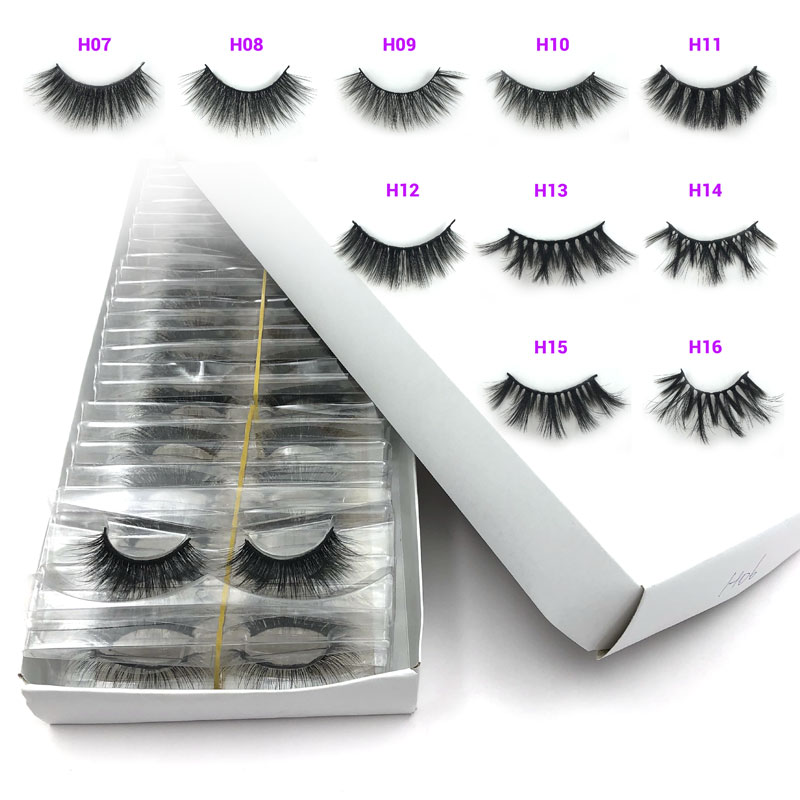 

wholesale 20/30/50/100 pairs eyelashes natural long 3d mink lashes false eyelashes makeup mink eyelash extensions
