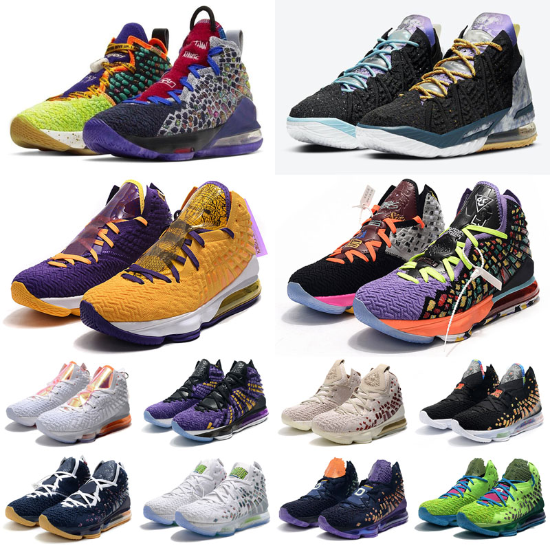 

Mens What the Lebron 17 Basketball Shoes Multi MVP Courage Red Gold Miami Blue CNY sneakers tennis Outdoor Shoes, As photo 24