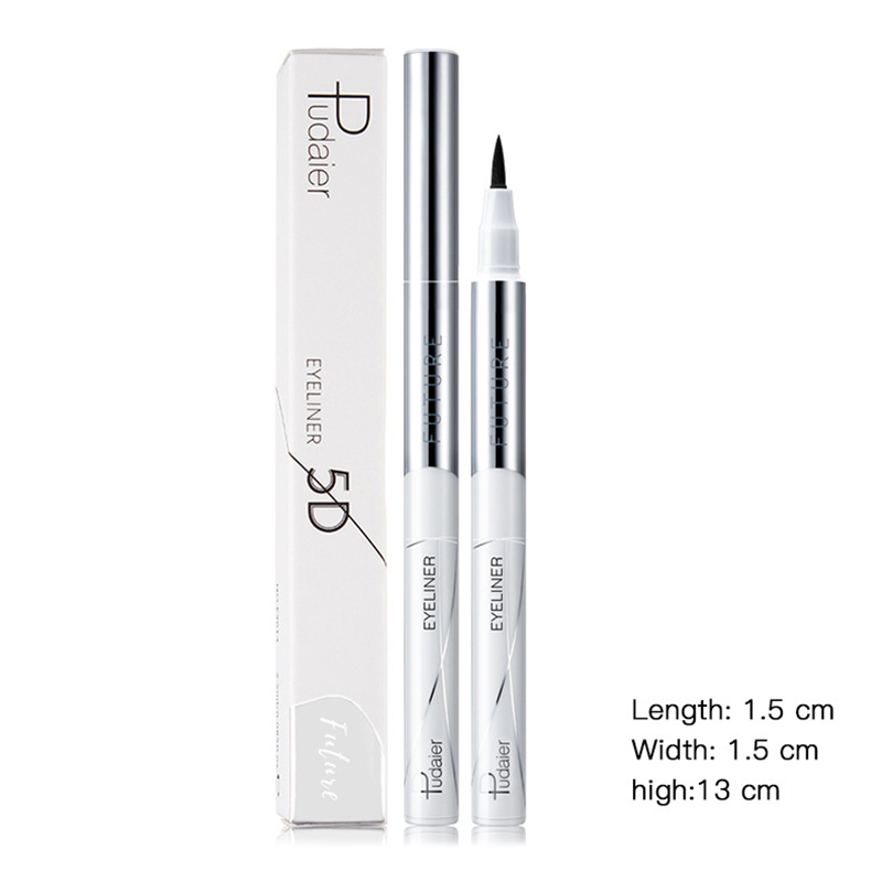 

1 Pcs Eyeliner Liquid Pen Fast Drying Waterproof Long Lasting Makeup Cosmetics LDO99, Black