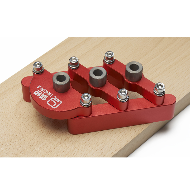 

2 in 1 Punch Locator Woodworking Doweling Jig Drill Guide Wood Dowel Puncher Locator Tools Kit for Carpentry