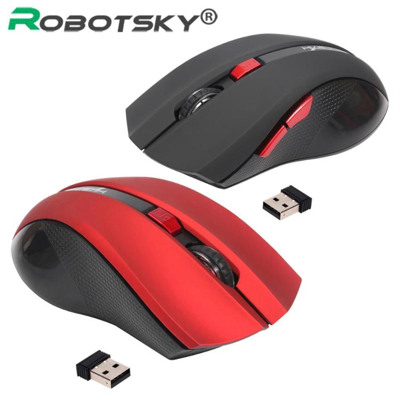 

USB Wireless Mouse Gaming 2400 DPI Optical 3 Buttons Game Mice For PC Laptop Computer E-sports Cable USB Game X50 Wireless Mouse