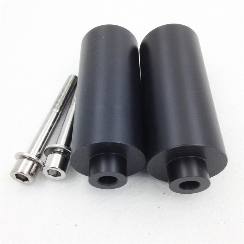 

For 2004-2012 05 06 07 08 09 10 11 FZ-6 FZ-6S 600 Motorcycle bike Extended Frame Slider Crash Protector Black / Carbon