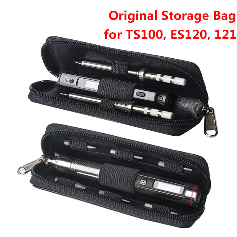 

Original Portable Storage Bag for MINI TS100 Soldering Iron ES120 ES121 Electric Screwdriver Carry Case Waterproof